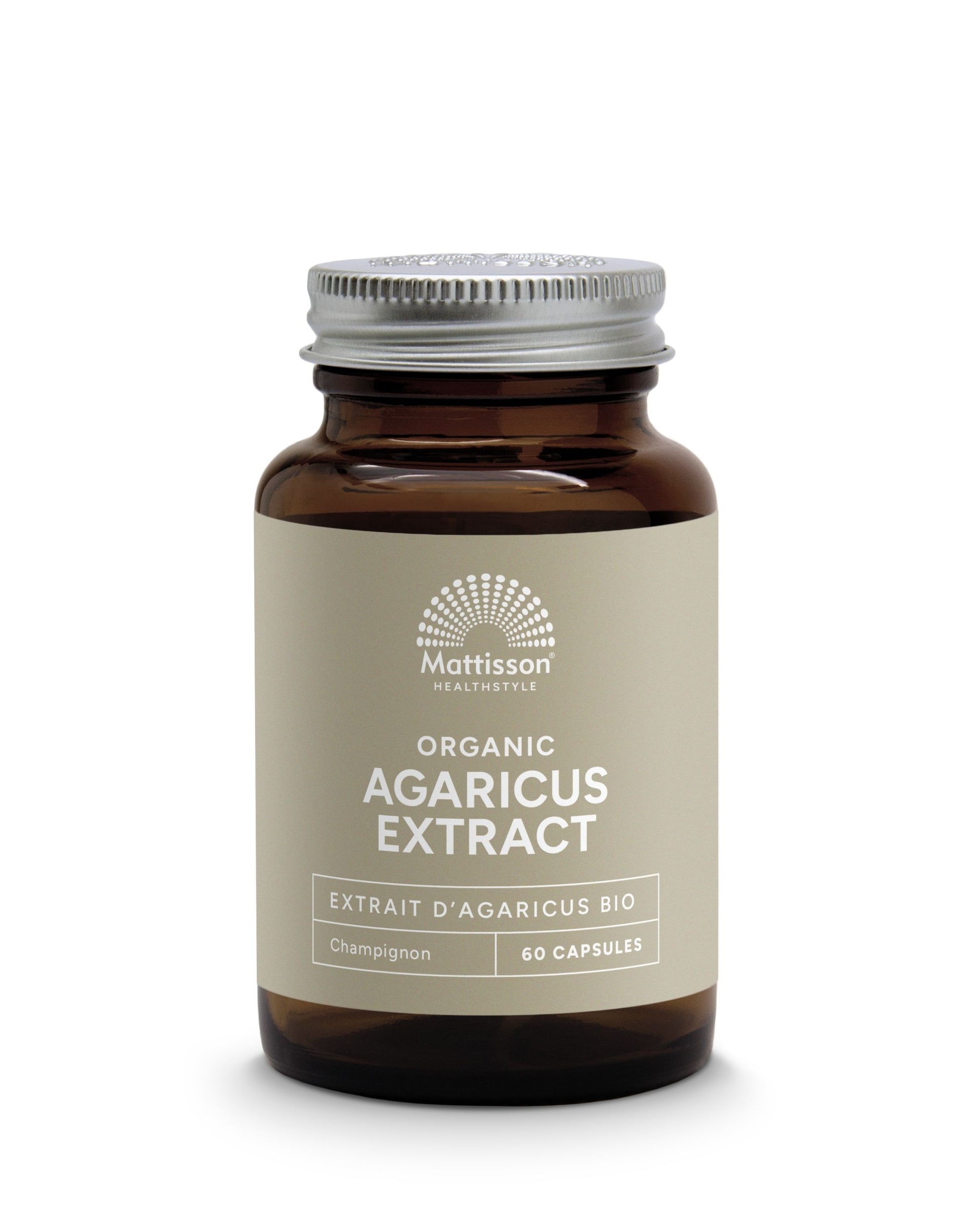 Mattisson Agaricus extract 400mg bio 60.00 Capsules