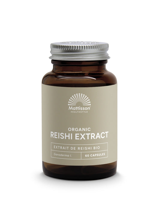 Mattisson Organic reishi extract 400mg bio 60.00 Capsules