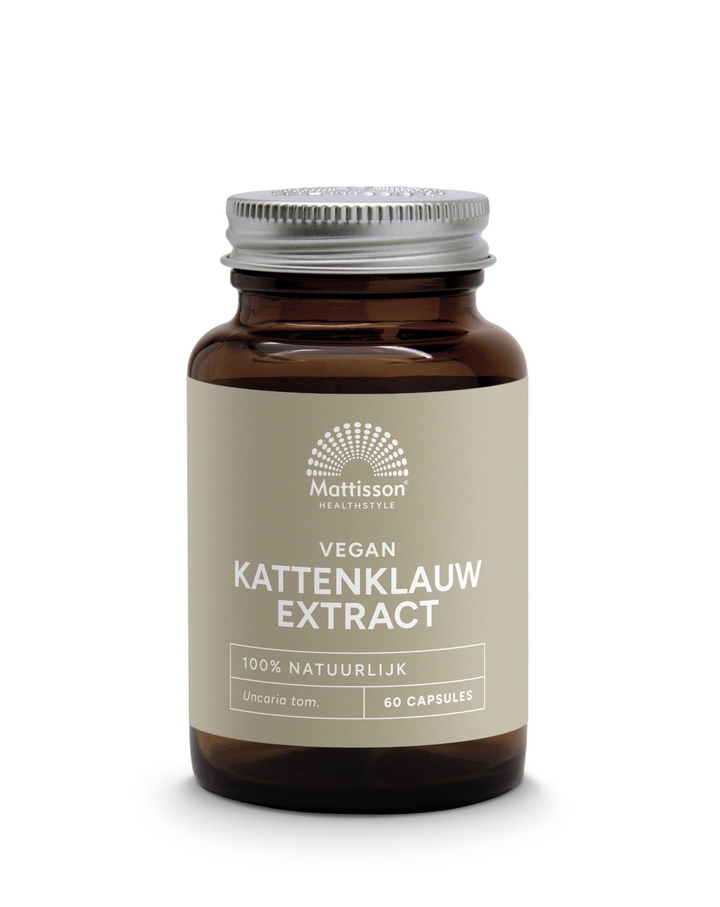 Mattisson Vegan kattenklauw extract 450mg 60 Vegetarische capsules