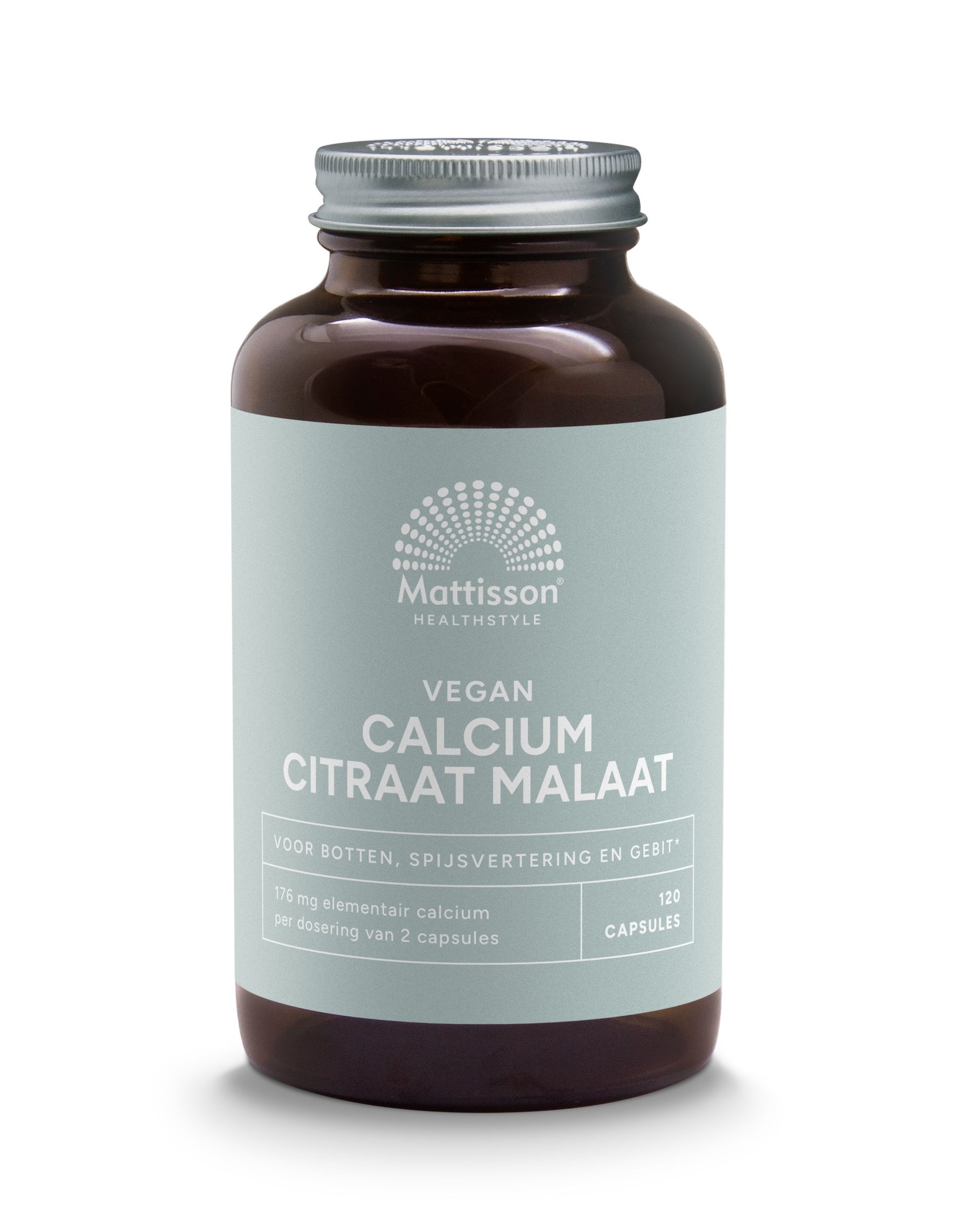 Mattisson Calcium citraat malaat vegan 120 Capsules