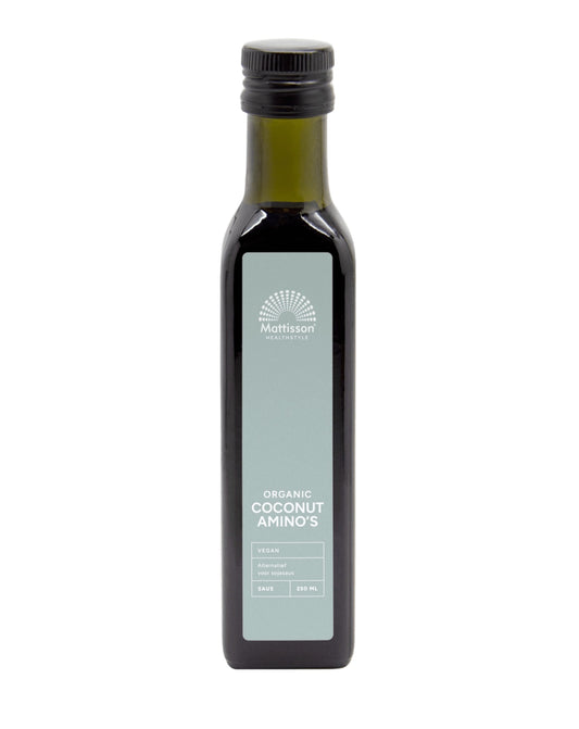 Mattisson Biologische coconut amino's 250.00 Milliliter