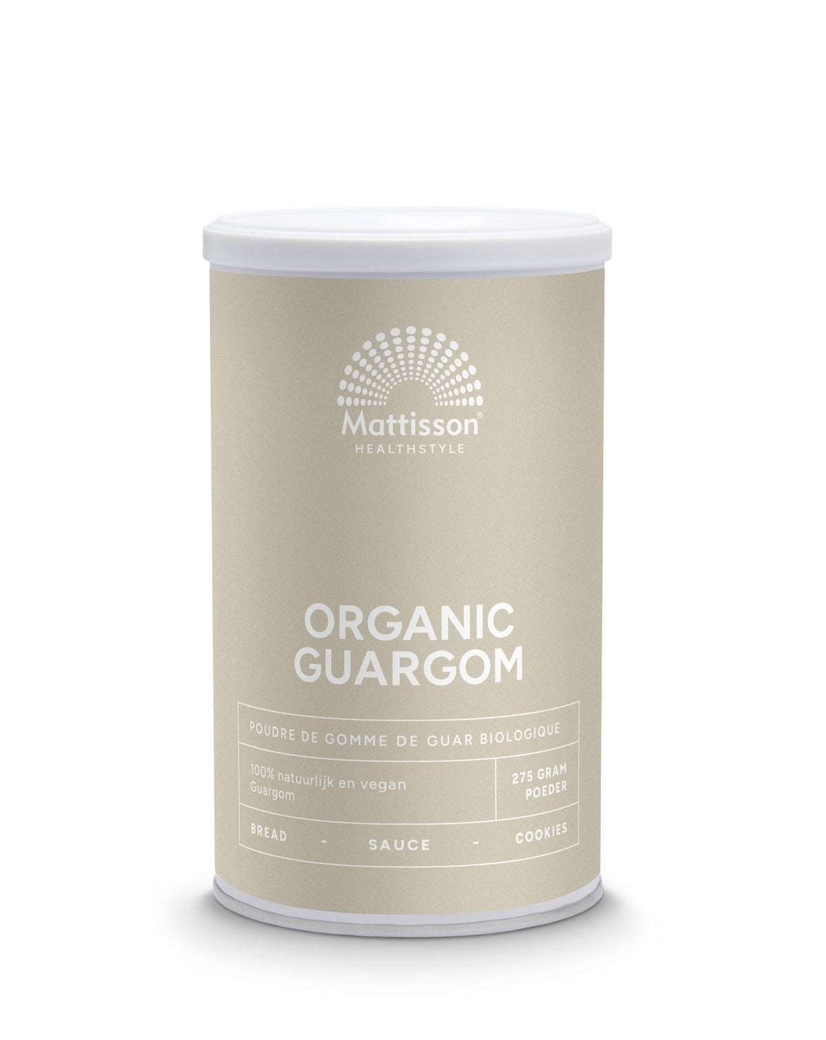 Mattisson Guargom poeder bio 275 Gram