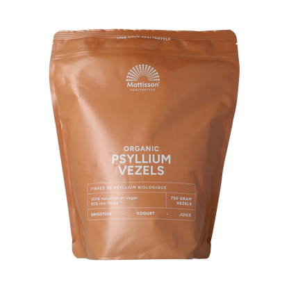 Mattisson Organic psylliumvezels bio 750.00 Gram