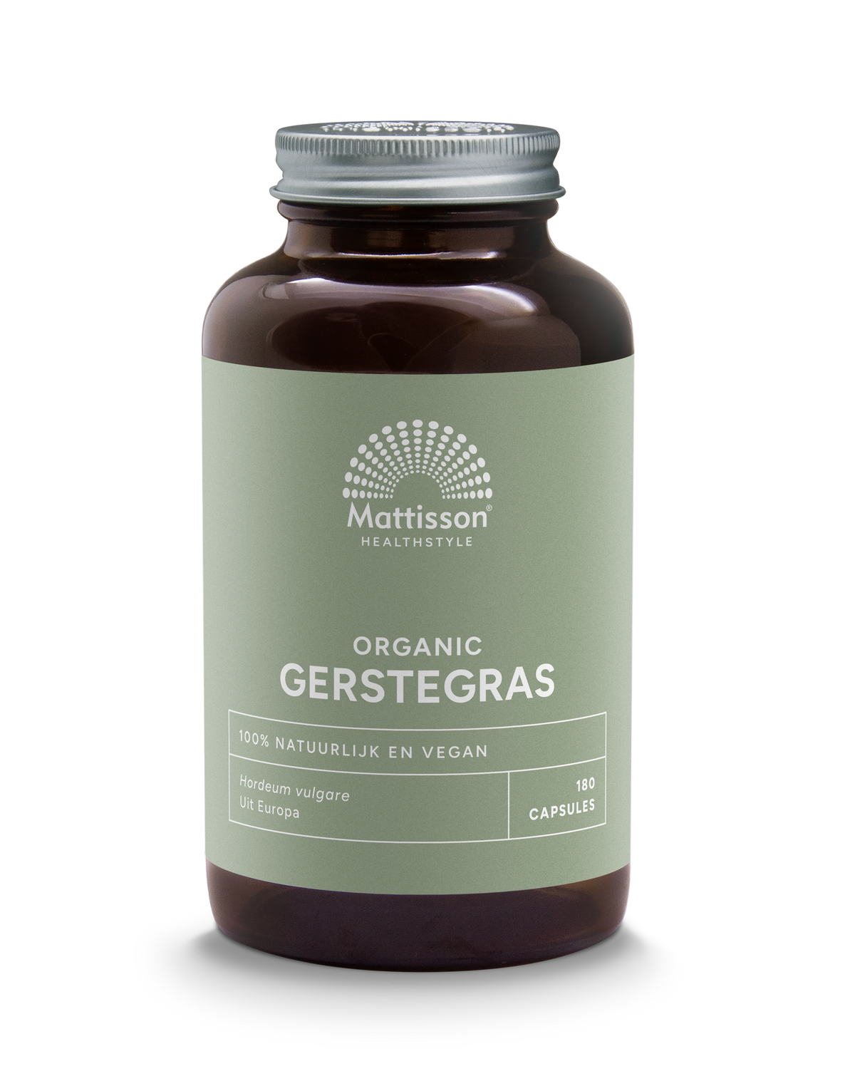 Mattisson Organic gerstegras 400mg bio 180.00 Capsules