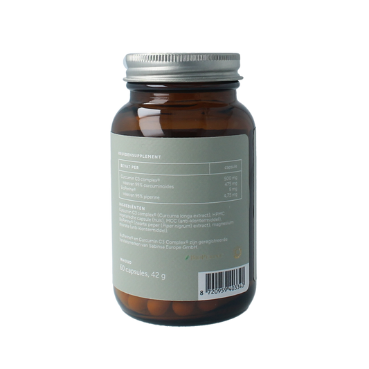 Mattisson Curcumin C3 bioperine 500mg vegan 60 Capsules