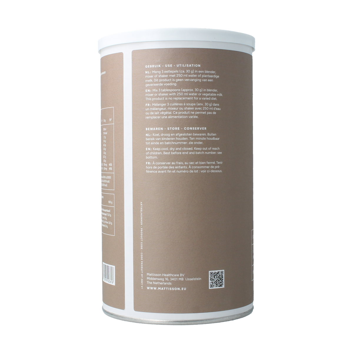 Mattisson Fava beans protein 400.00 Gram