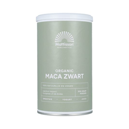 Mattisson Organic Maca Zwart 300.00 Gram