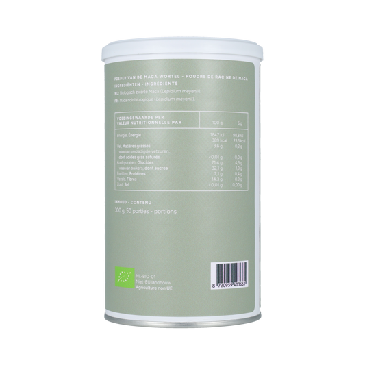 Mattisson Organic Maca Zwart 300.00 Gram