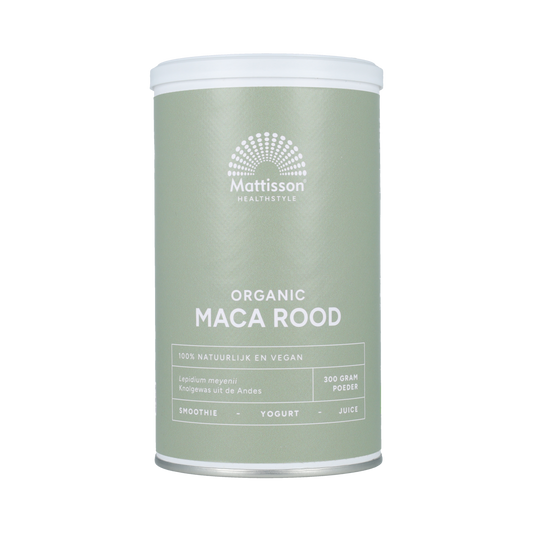Mattisson Organic Maca Rood 300.00 Gram