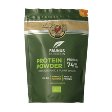 Faunus Nutrition Proteine gefermenteerd vanille bio 210.00 Gram