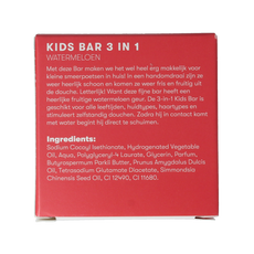 Shampoobars 3-in-1 Kids bar watermeloen 60.00 Gram