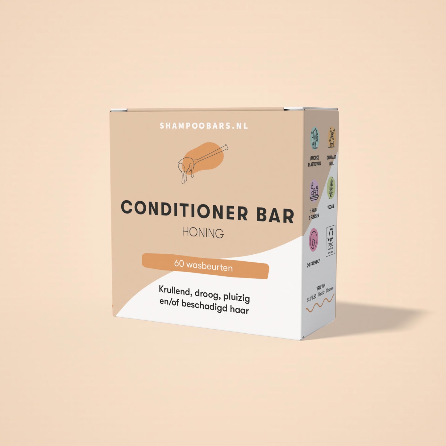 Shampoobars Conditioner bar honing 45 Gram