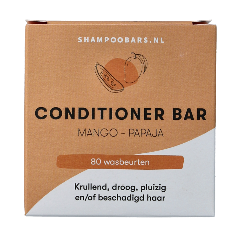 Shampoobars Conditioner bar mango papaja 45 Gram