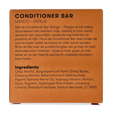 Shampoobars Conditioner bar mango papaja 45.00 Gram