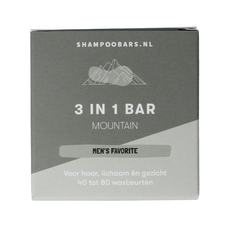 Shampoobars 3-in-1 Bar mountain 60 Gram