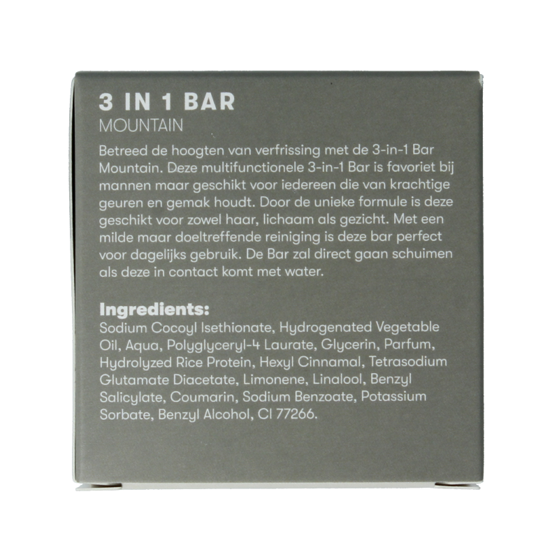 Shampoobars 3-in-1 Bar mountain 60 Gram