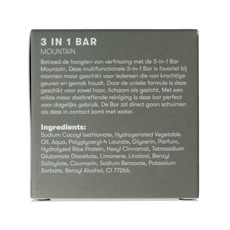 Shampoobars 3-in-1 Bar mountain 60.00 Gram