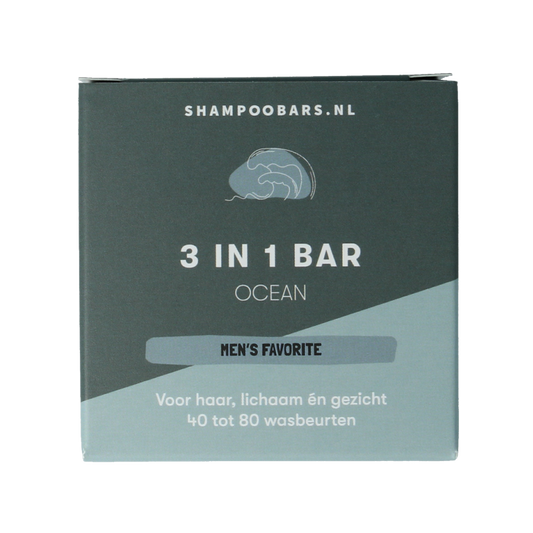 Shampoobars 3-in-1 Bar ocean 60 Gram