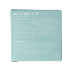 Shampoobars 3-in-1 Baby bar babypoeder 60 Gram
