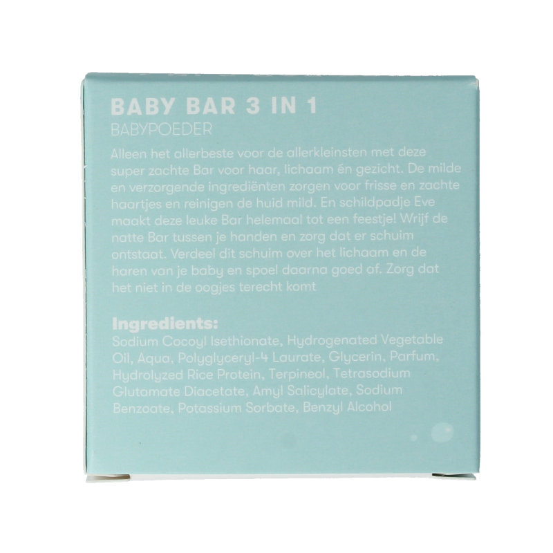Shampoobars 3-in-1 Baby bar babypoeder 60 Gram