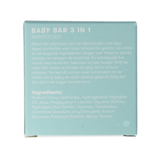 Shampoobars 3-in-1 Baby bar babypoeder 60.00 Gram