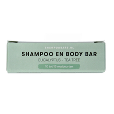 Shampoobars Mini shampoo & body bar eucalyptus & tea tree 20 Gram