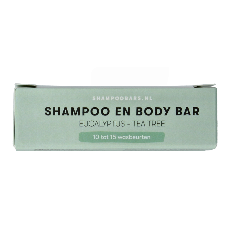 Shampoobars Mini shampoo & body bar eucalyptus & tea tree 20 Gram