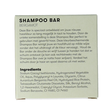 Shampoobars Shampoo bar bergamot 60 Gram