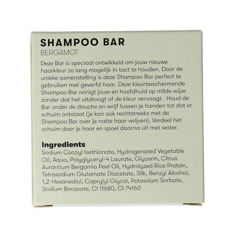 Shampoobars Shampoo bar bergamot 60 Gram
