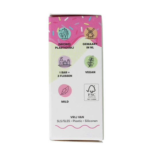 Shampoobars 3 in 1 bar birthday cake 60.00 Gram