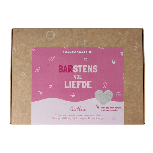 Shampoobars Giftbox barstens vol liefde 1.00 Set