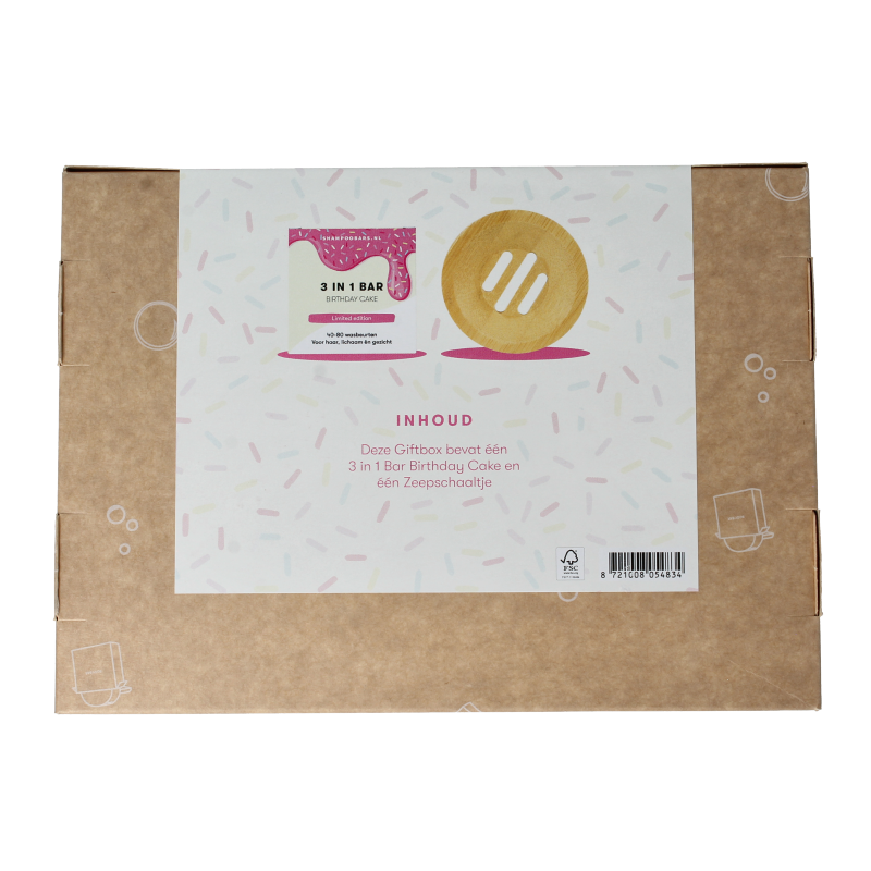 Shampoobars Giftbox gefeliciteerd 1 Set