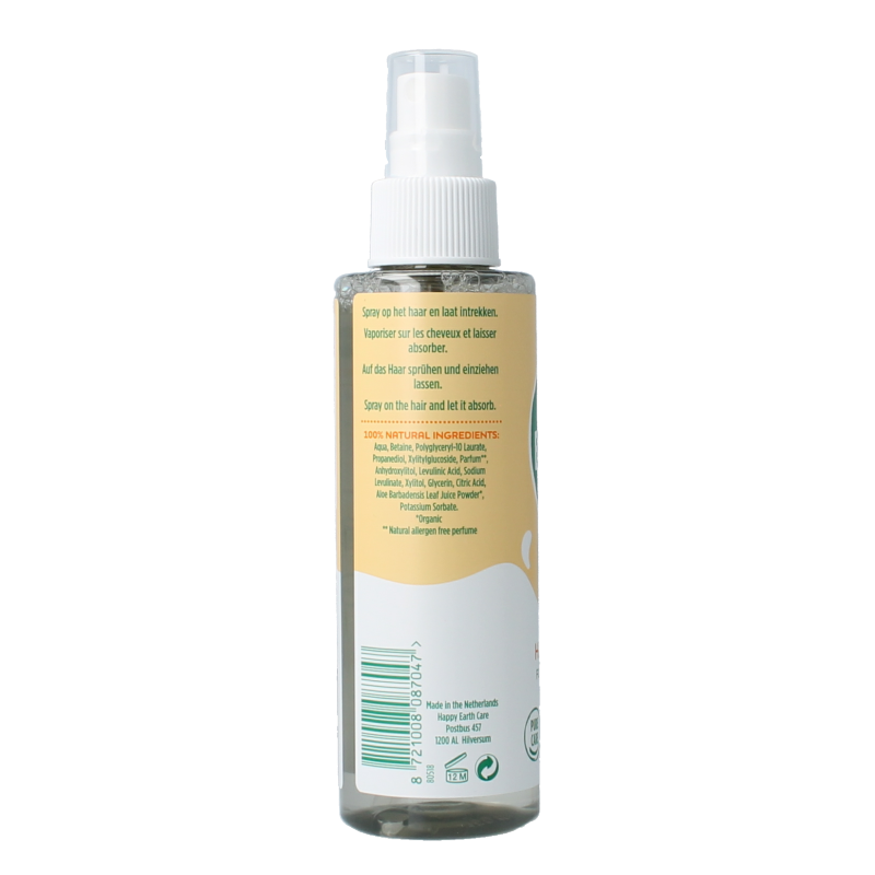 Happy Earth Hairlotion voor baby & kids 150 Milliliter