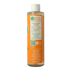 Happy Earth Pure showergel rose petitgrain 300.00 Milliliter