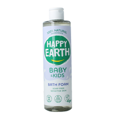 Happy Earth Badschuim voor baby en kids 300 Milliliter