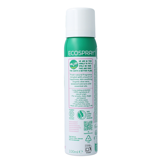 Happy Earth Deodorant bodyspray lavender ylang 100.00 Milliliter
