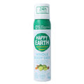 Happy Earth Deodorant bodyspray cedar lime 100.00 Milliliter