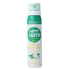 Happy Earth Deodorant bodyspray jasmine ho wood 100.00 Milliliter