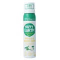 Happy Earth Deodorant bodyspray jasmine ho wood 100.00 Milliliter
