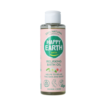 Happy Earth Happy Earth 100% Mama Care Relaxing Bath oil 150.00 Milliliter