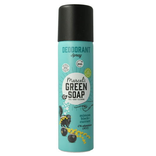 Marcel's Green Soap Deospray mimosa black currant 150.00 Milliliter