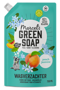 Marcel's Green Soap Wasverzachter perzik & jasmijn navulling 750.00 Milliliter