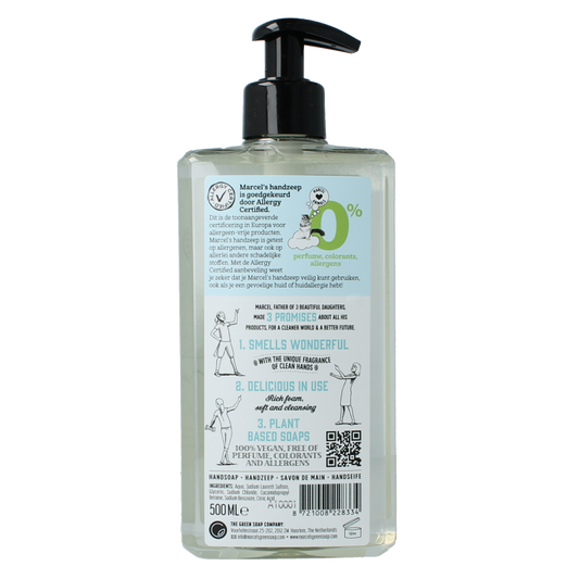 Marcel's Green Soap Handzeep 0% 500 Milliliter