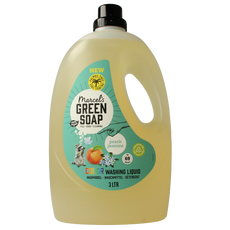 Marcel's Green Soap Wasmiddel kleur perzik & jasmijn 3.00 Liter