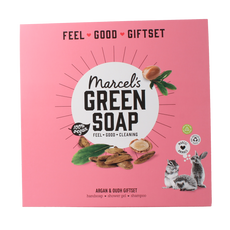 Marcel's Green Soap Giftbox argan & oudh 1.00 Stuks