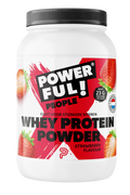 Powerful People  Whey protein powder strawberry 400.00 Gram