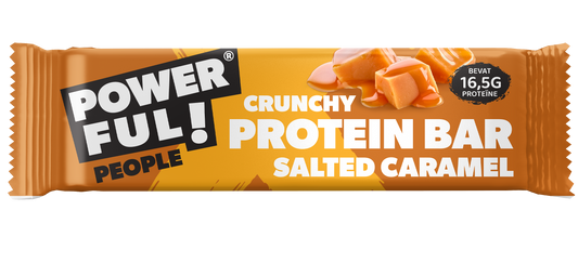Powerful People  Protein bar salted caramel 55 Gram