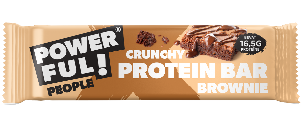 Powerful People  Protein bar brownie 55.00 Gram