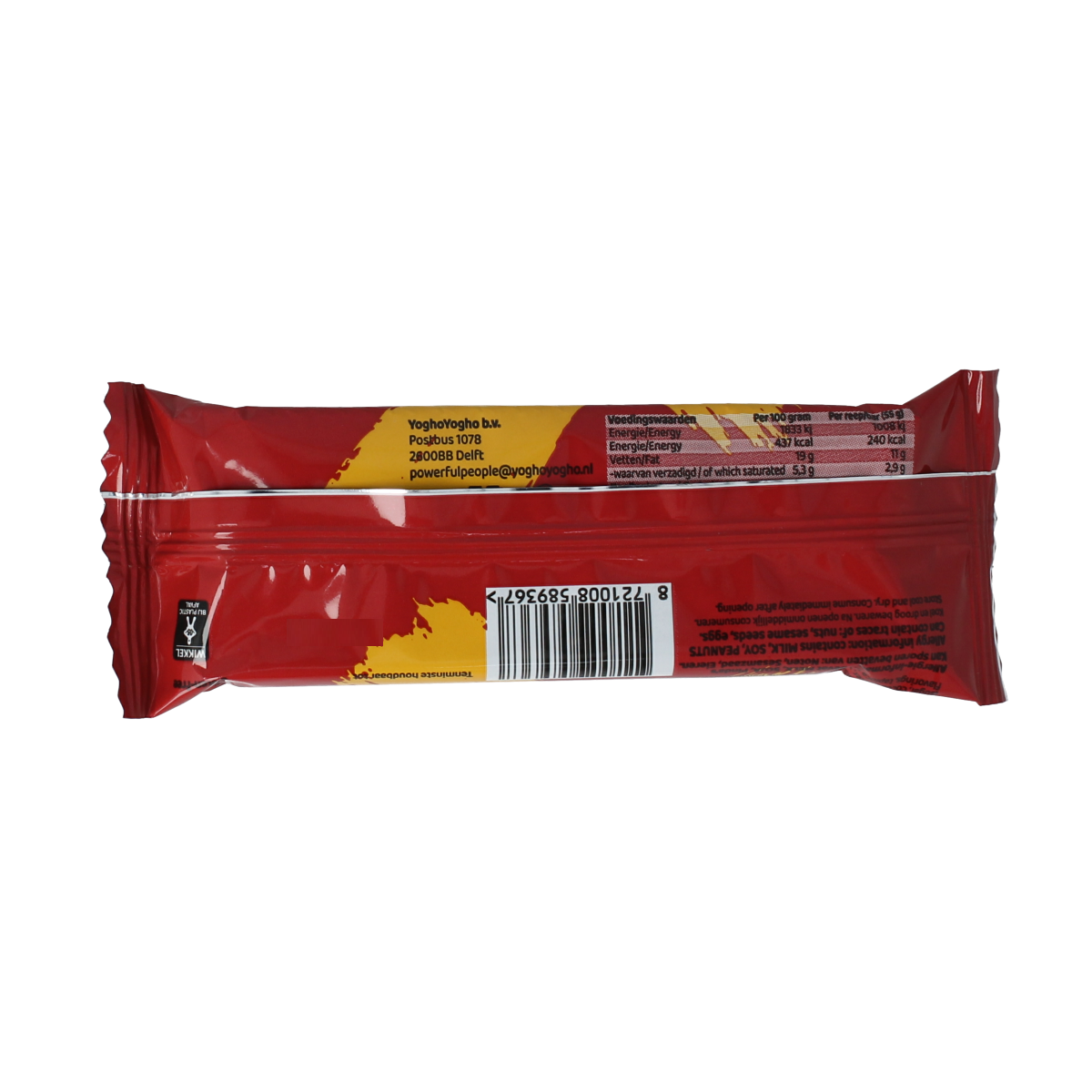 Powerful People  Proteine reep peanut 55.00 Gram