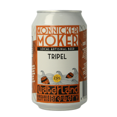 Waterland Brewery Tripel monnicker moker bio 330 Milliliter